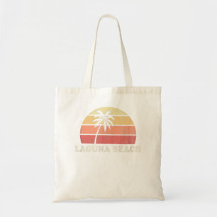 Bolso De Tela Diseño retro de Laguna Beach CA Vintage 70