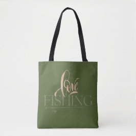 Bolso De Tela Diseño sencillo | Pesca de amor