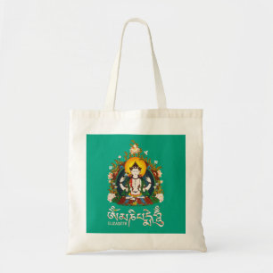 Bolso De Tela Diseño tibetano del ronquido de Buda Amitabha OM