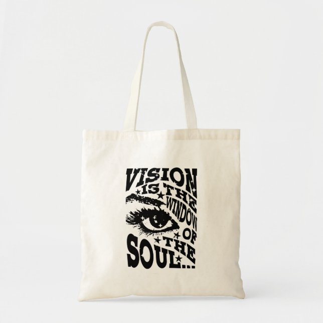 Bolso De Tela diseño tipográfico (Frente)