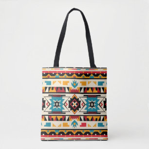 Bolso De Tela Diseño tribal azteca