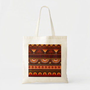 Bolso De Tela Diseño tribal sin fisuras para diversos usos.