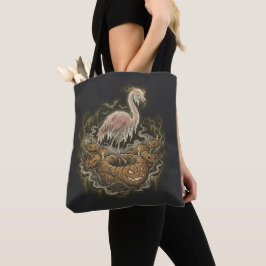 Bolso De Tela Diseño Vintage de Flamenco Espeluznante de Hallowe