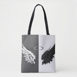 Bolso De Tela DiseñoAngelDemonio