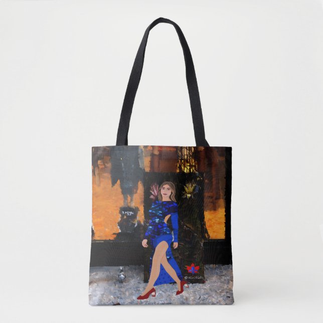 Bolso De Tela diseños creativos de Qc Lady LeeMariie (Anverso)