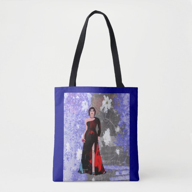 Bolso De Tela diseños creativos de Zima LeeMariie (Anverso)