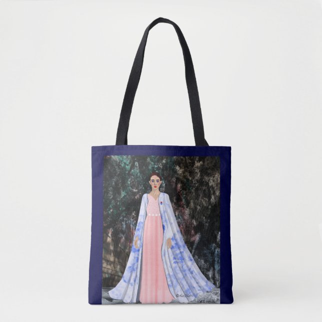 Bolso De Tela diseños creativos Patrióticos LeeMarie's (Anverso)