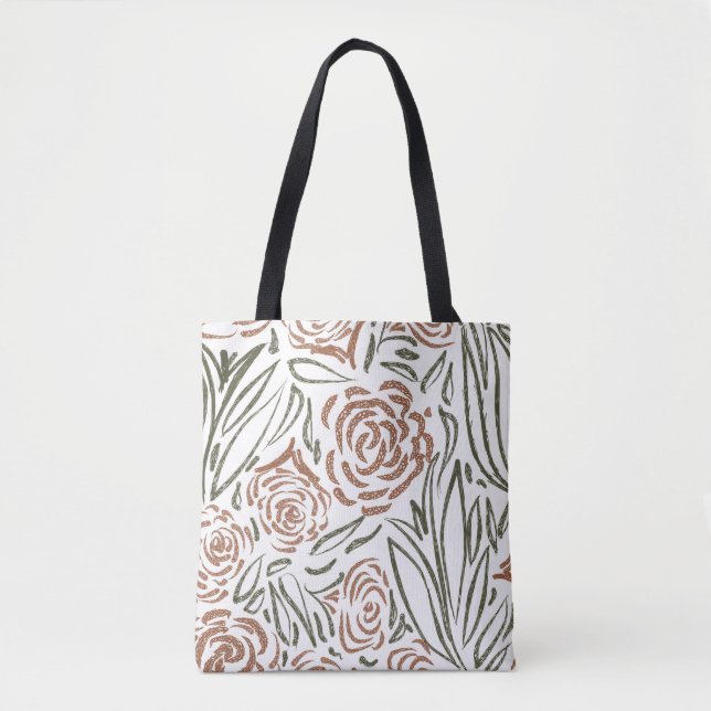Bolso De Tela Diseños de Garden Vibes (Anverso)