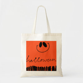 Bolso De Tela Diseños de Halloween en naranja