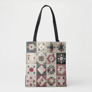 Bolso De Tela Diseños de Navidades terminados
