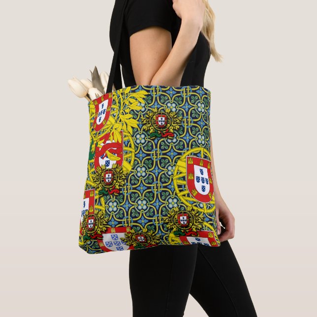 Bolso De Tela Diseños de Portugal (Detalle)