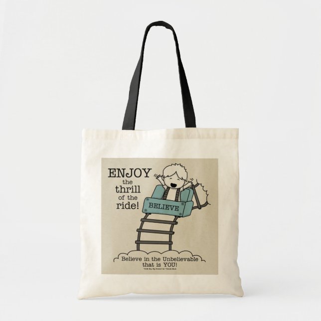 Bolso De Tela Disfruta del paseo (Frente)