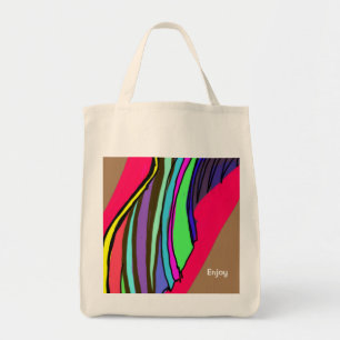 Bolso De Tela Disfrutar del presente