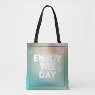 Bolso De Tela Disfrute del día