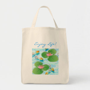 Bolso De Tela ¡Disfruten la vida!