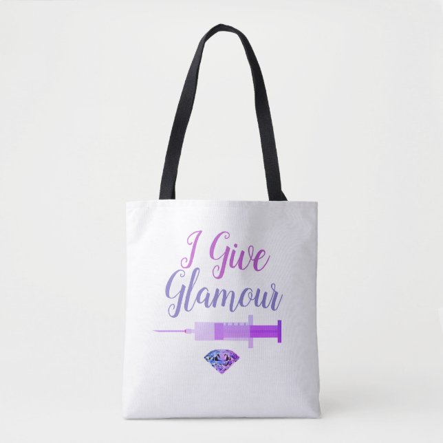 Bolso De Tela Disparo de enfermero glamoroso (Anverso)