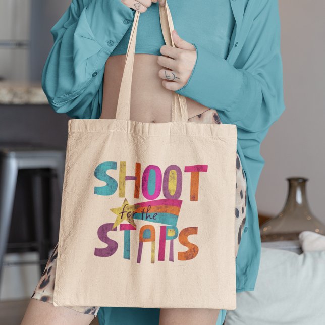 Bolso De Tela Disparo por el mensaje positivo de las estrellas (Subido por el creador)