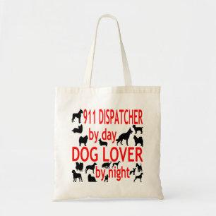 Bolso De Tela Dispatcher de Dog Lover 911