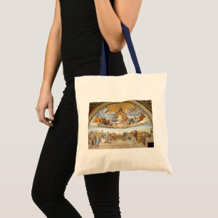 Bolso De Tela Disputa del Santísimo Sacramento, Rafael Sanzio