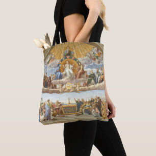 Bolso De Tela Disputa del Santísimo Sacramento, Rafael Sanzio