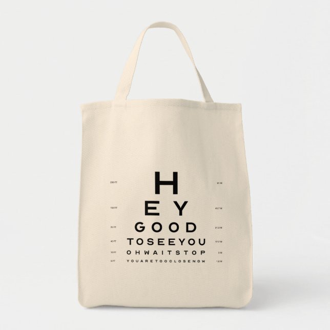 Bolso De Tela Distancia social (Frente)