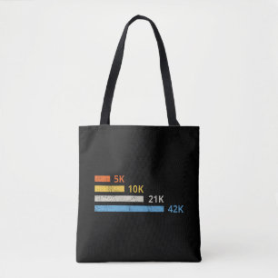 Bolso De Tela Distancias de funcionamiento II - Maratón de 42K d