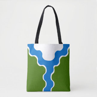 Bolso De Tela Distintivo de la población de la Baronía de Three