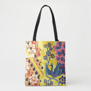 Bolso De Tela Distintivos motivos de la batik indonesia