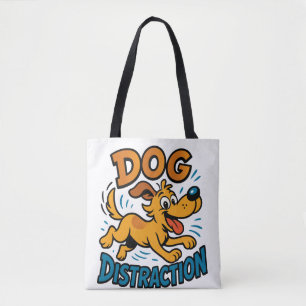 Bolso De Tela Distracción de perros