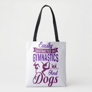 Bolso De Tela Distracción fácil por gimnasia y perros