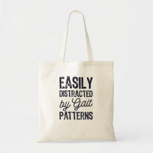 Bolso De Tela Distracción fácil por patrones de Gait