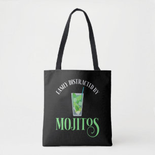 Bolso De Tela Distrado Fácilmente Por Mojitos