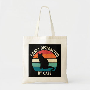 Bolso De Tela Distraídos Fácilmente Por Los Gatos