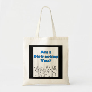 Bolso De Tela Distrato el diseño de un palo