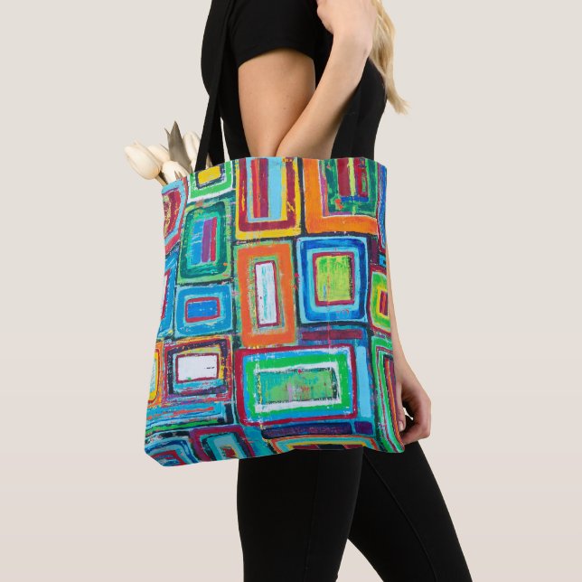 Bolso De Tela Distrito 23 Tote Bag (Detalle)