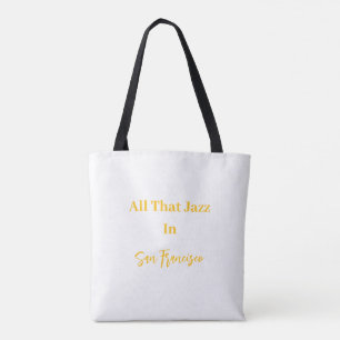 Bolso De Tela Distrito de Jazz de Fillmore