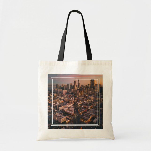 Bolso De Tela Distrito Financiero de San Francisco (Frente)
