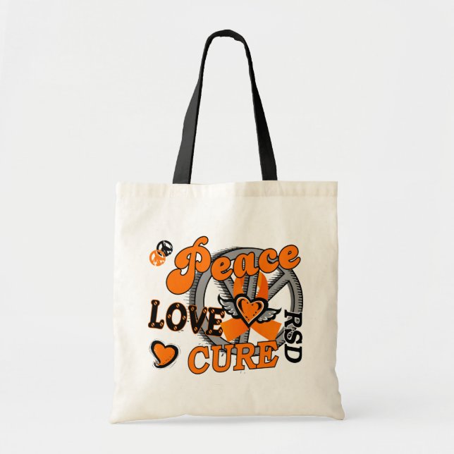 Bolso De Tela Distrofia comprensiva refleja de la curación 2 RSD (Frente)