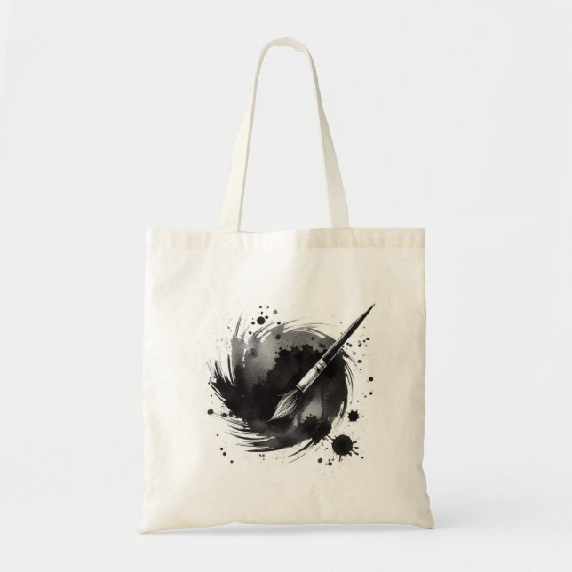 Bolso De Tela Disturbios de colores (Frente)