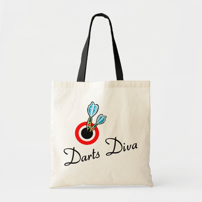 Bolso De Tela Diva de los dardos (Frente)