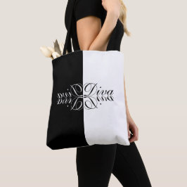 Bolso De Tela Diva de mariposa blanca para mujeres