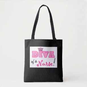 Bolso De Tela Diva de una enfermera