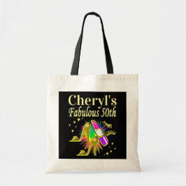 BOLSO DE TELA DIVA PERSONALIZADO 50 Y FABULOUS