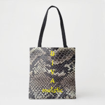 DIVAmalistic Brown Piel de serpiente Imprimir bols