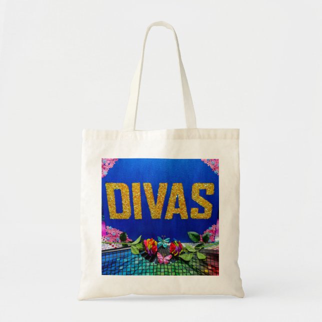 Bolso De Tela Divas Tote Bag (Frente)