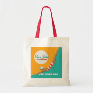 Bolso De Tela Dive Into Sunshine   California
