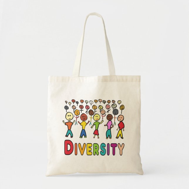 Bolso De Tela Diversidad (Frente)