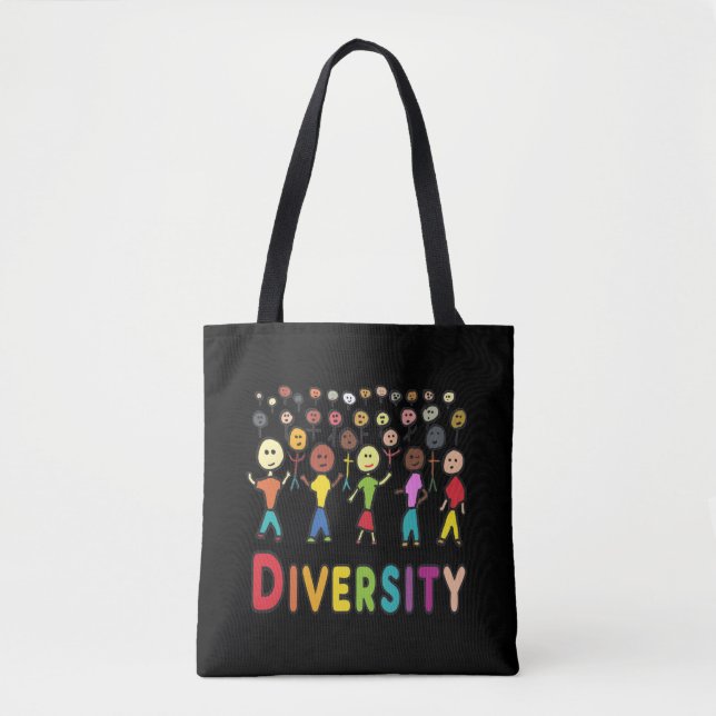 Bolso De Tela Diversidad (Anverso)