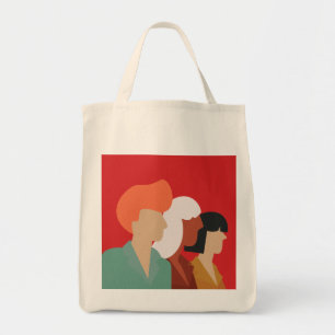 Bolso De Tela Diversidad de las mujeres - Moderna a mediados de 