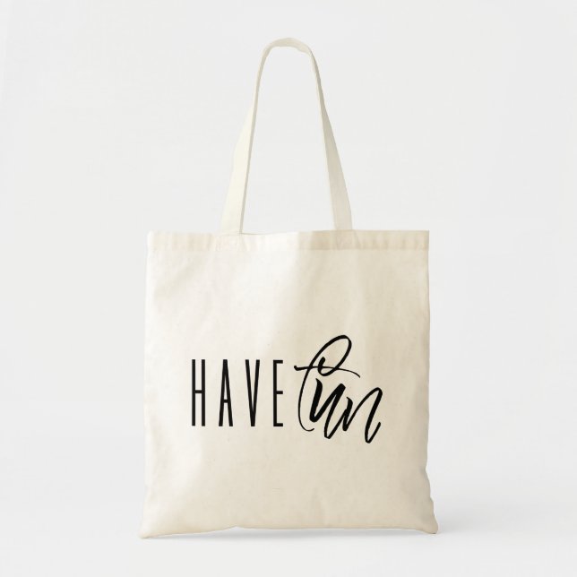 Bolso De Tela Diversión (Frente)